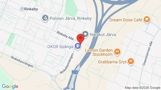 Kontorslokaler att hyra i Västerort - kort over placeringen