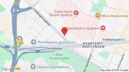 Kontorslokaler att hyra i Kungsholmen - kort over placeringen