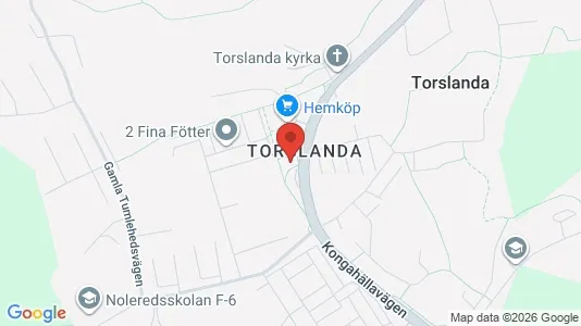 Kontorslokaler att hyra i Västra hisingen - kort over placeringen