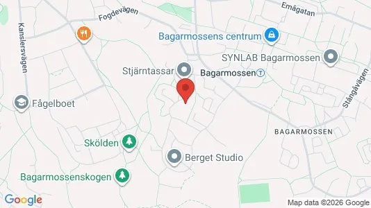 Kontorslokaler att hyra i Söderort - kort over placeringen
