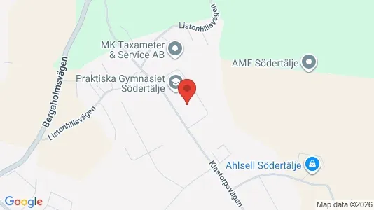 Kontorslokaler att hyra i Södertälje - kort over placeringen