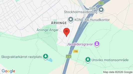 Kontorslokaler att hyra i Västerort - kort over placeringen