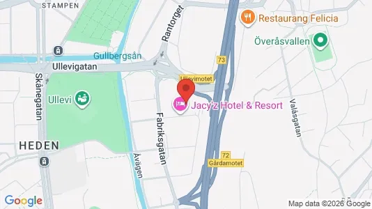 Kontorslokaler att hyra i Örgryte-Härlanda - kort over placeringen