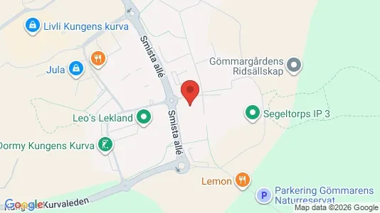 Kontorslokaler att hyra i Huddinge - kort over placeringen