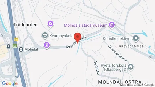 Kontorslokaler att hyra i Mölndal - Bild från Google Street View