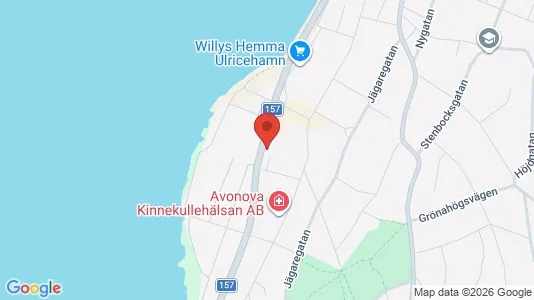 Kontorslokaler att hyra i Ulricehamn - kort over placeringen