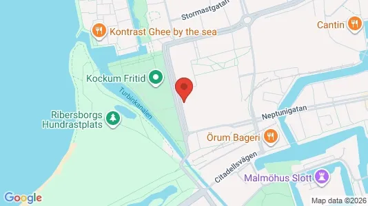 Kontorslokaler att hyra i Malmö Centrum - kort over placeringen