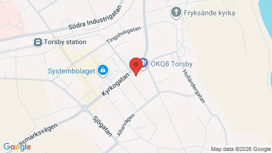 Affärslokaler att hyra i Torsby - kort over placeringen