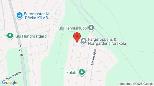 Affärslokaler att hyra i Kil - kort over placeringen