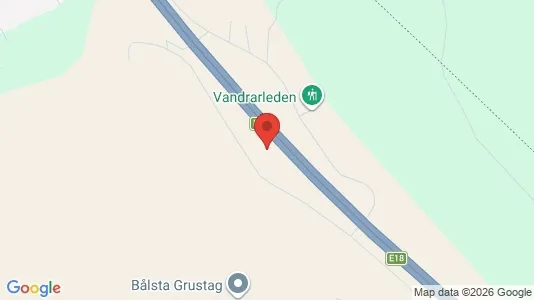 Kontorslokaler att hyra i Håbo - kort over placeringen