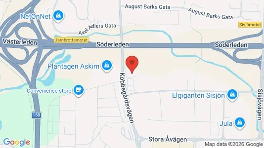 Kontorslokaler att hyra i Askim-Frölunda-Högsbo - kort over placeringen