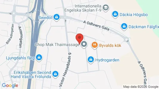 Kontorslokaler att hyra i Askim-Frölunda-Högsbo - kort over placeringen