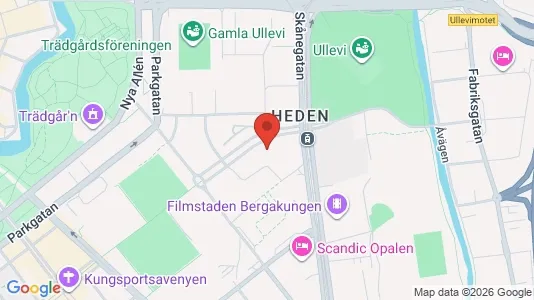 Kontorslokaler att hyra i Göteborg Centrum - kort over placeringen