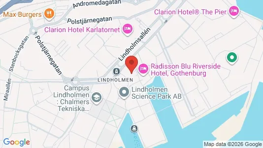 Kontorslokaler att hyra i Lundby - kort over placeringen