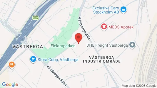 Kontorslokaler att hyra i Söderort - kort over placeringen