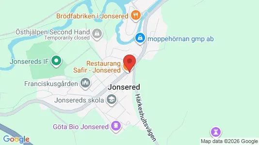 Kontorslokaler att hyra i Partille - kort over placeringen