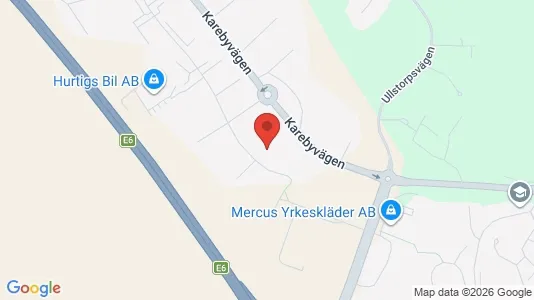 Kontorslokaler att hyra i Kungälv - kort over placeringen