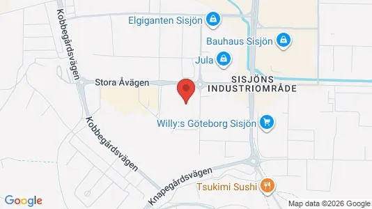 Kontorslokaler att hyra i Askim-Frölunda-Högsbo - kort over placeringen