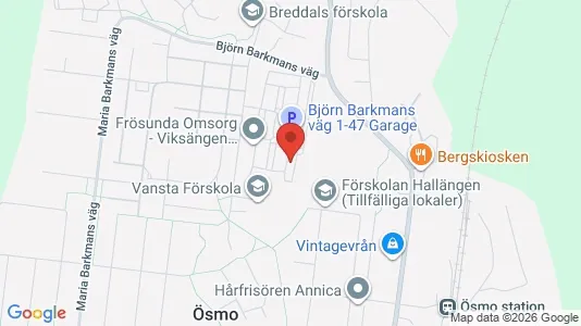 Industrilokaler att hyra i Nynäshamn - kort over placeringen