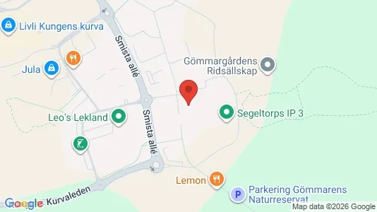 Industrilokaler att hyra i Huddinge - kort over placeringen