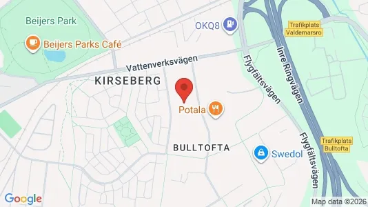 Kontorslokaler att hyra i Malmö Centrum - kort over placeringen