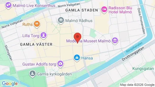 Industrilokaler att hyra i Malmö Centrum - kort over placeringen