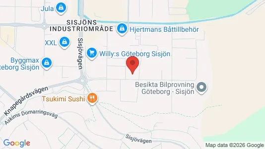 Kontorslokaler att hyra i Askim-Frölunda-Högsbo - kort over placeringen