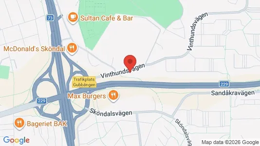 Kontorslokaler att hyra i Söderort - kort over placeringen