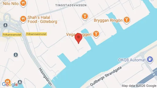 Kontorslokaler att hyra i Lundby - kort over placeringen