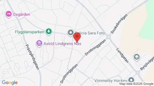 Affärslokaler att hyra i Vimmerby - kort over placeringen