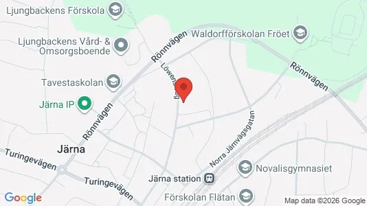 Kontorslokaler att hyra i Södertälje - kort over placeringen