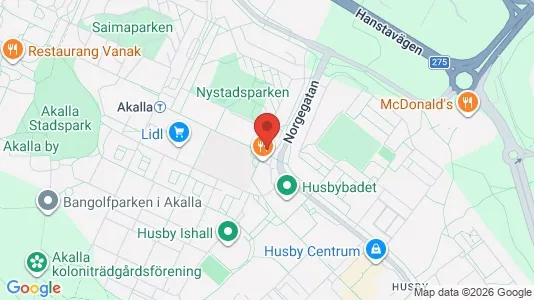 Kontorslokaler att hyra i Västerort - kort over placeringen