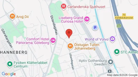 Kontorslokaler att hyra i Johanneberg - Bild från Google Street View