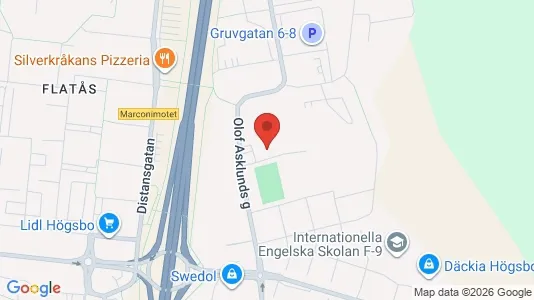 Kontorslokaler att hyra i Askim-Frölunda-Högsbo - kort over placeringen