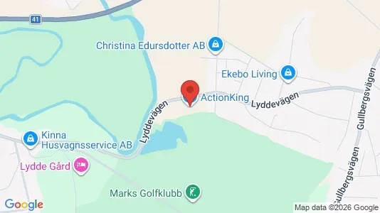 Kontorslokaler att hyra i Mark - kort over placeringen