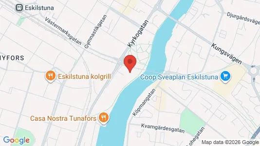 Kontorslokaler till försäljning i Eskilstuna - kort over placeringen