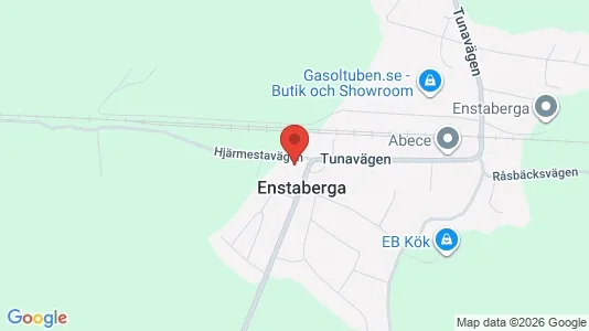 Bostadsfastigheter till försäljning i Nyköping - kort over placeringen