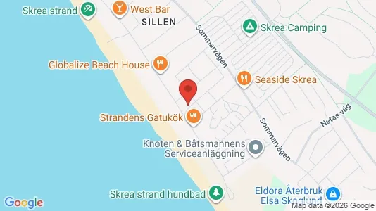 Affärslokaler att hyra i Falkenberg - kort over placeringen