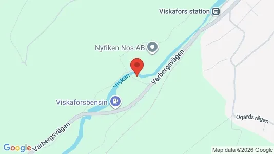 Lagerlokaler att hyra i Borås - kort over placeringen