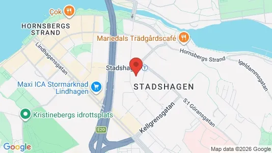 Kontorslokaler att hyra i Kungsholmen - kort over placeringen