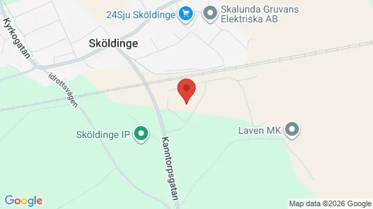 Industrilokaler till försäljning i Katrineholm - kort over placeringen