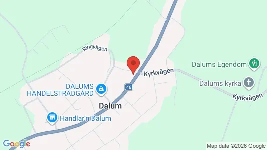 Affärslokaler till försäljning i Ulricehamn - kort over placeringen