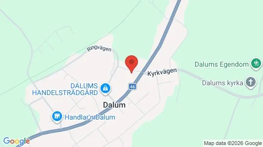 Affärslokaler till försäljning i Ulricehamn - kort over placeringen