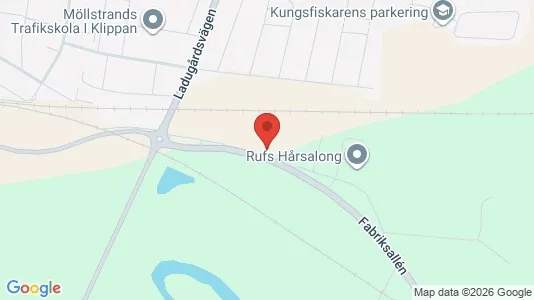 Affärslokaler att hyra i Klippan - kort over placeringen