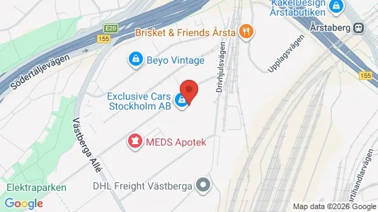 Kontorslokaler att hyra i Söderort - kort over placeringen