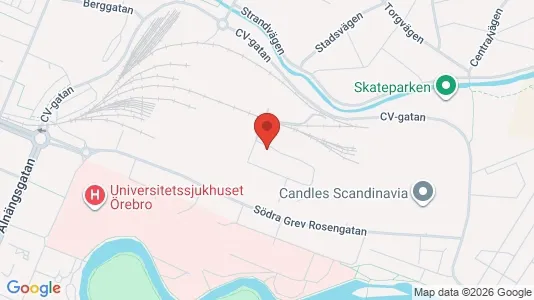 Industrilokaler att hyra i Örebro - Bild från Google Street View