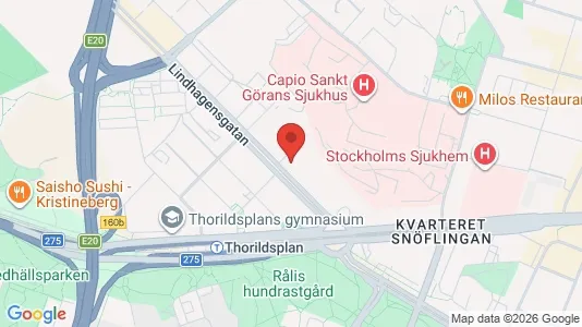 Kontorslokaler att hyra i Kungsholmen - kort over placeringen