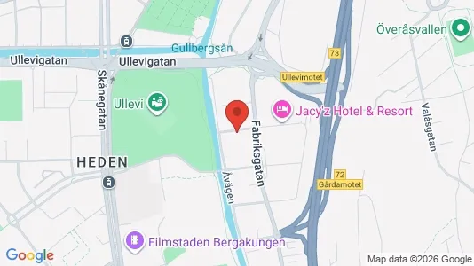 Kontorslokaler att hyra i Örgryte-Härlanda - kort over placeringen