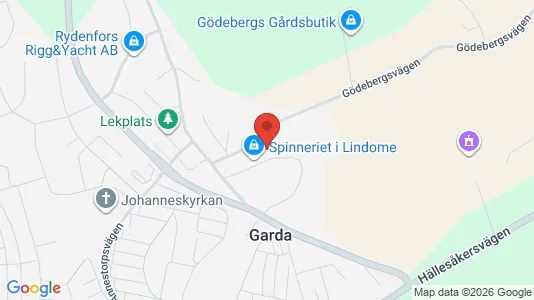 Kontorslokaler att hyra i Mölndal - kort over placeringen