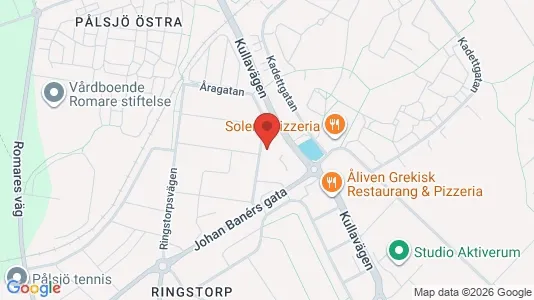 Industrilokaler att hyra i Helsingborg - kort over placeringen